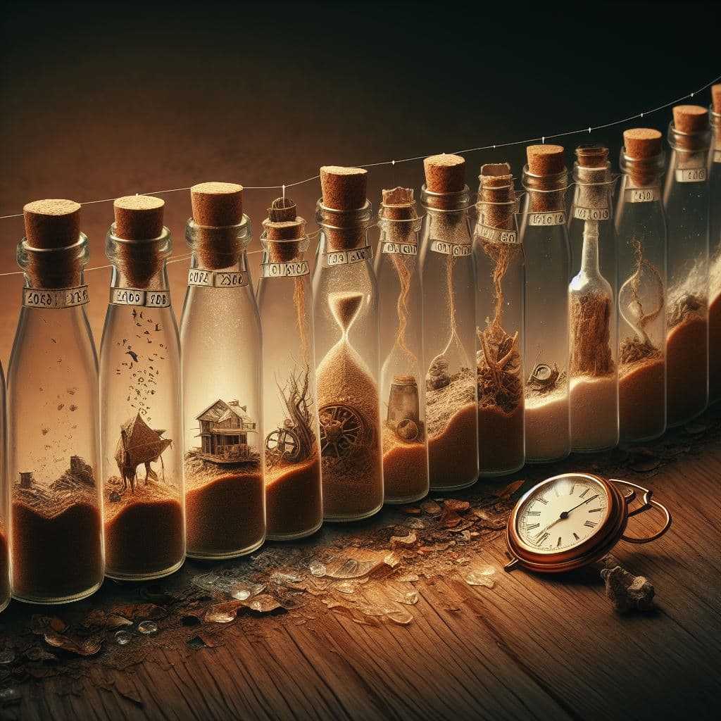 Tiempo de Uso de una Botella de Vidrio