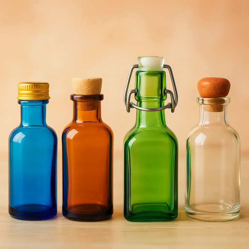 botellas de vidrio de 125 ml