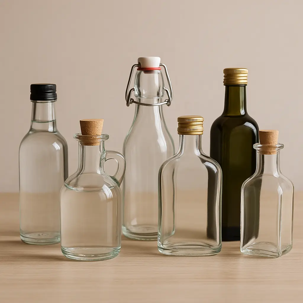 botellas de vidrio de 200 ml