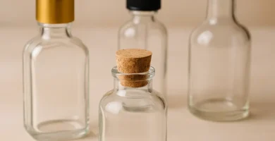 botellas de vidrio de 50 ml