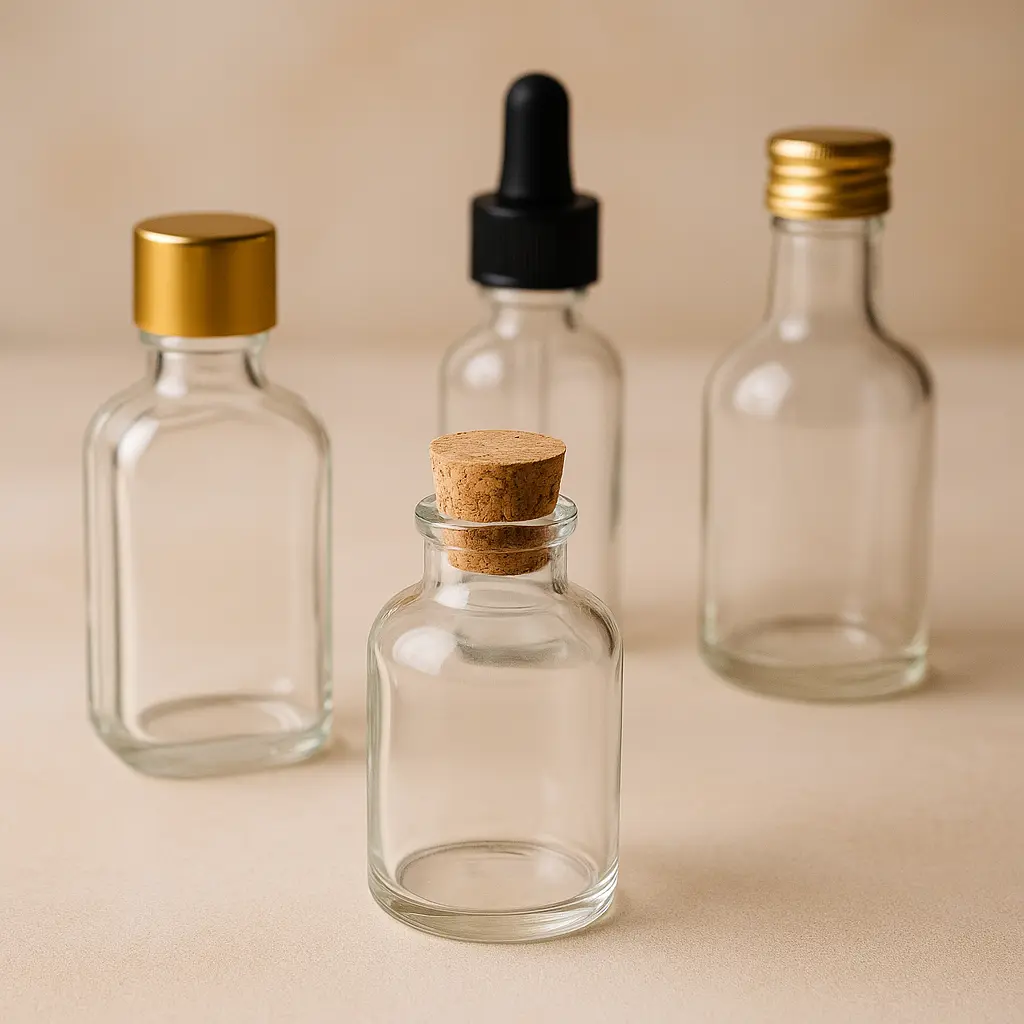 botellas de vidrio de 50 ml