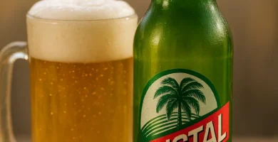 cerveza cristal verde