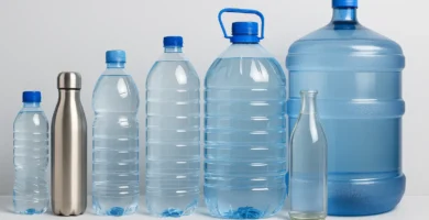 cuanto pesa una botella de agua