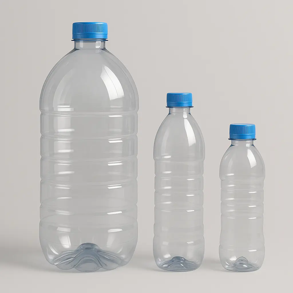 cuanto pesa una botella de plastico