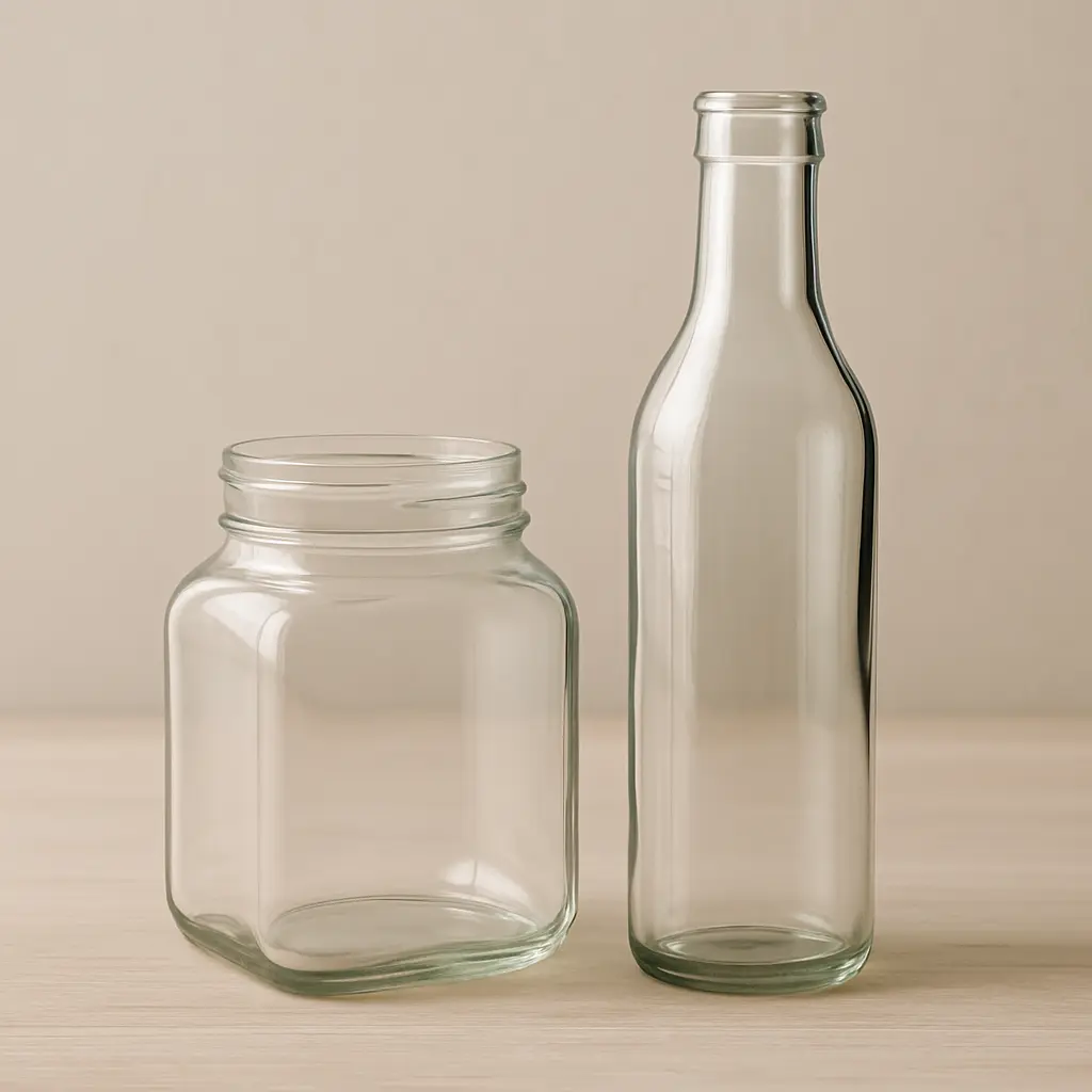 diferencia entre frasco y botella