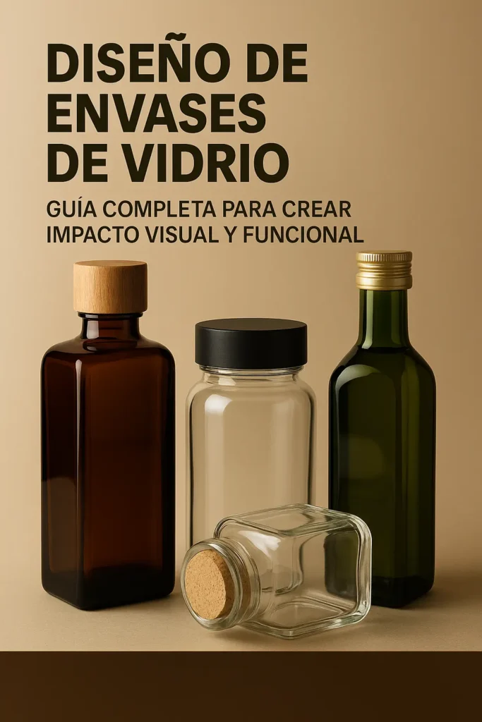 diseño de envases de vidrio