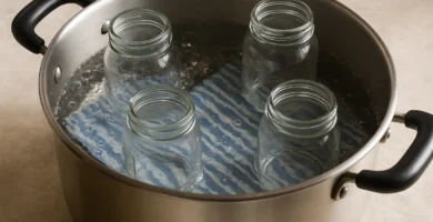 esterilizar botes de cristal para conservas