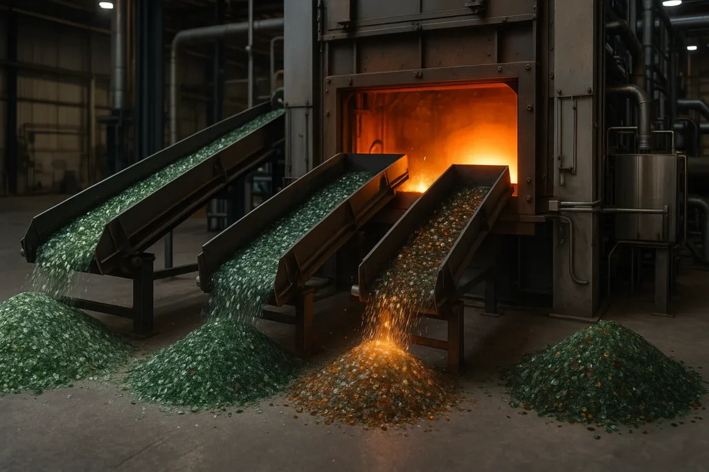 impacto ambiental del vidrio