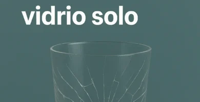 que significa que se rompa un vaso de vidrio solo