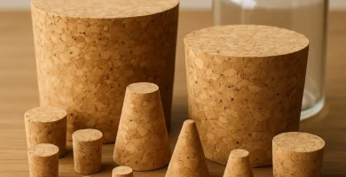tapones de corcho para frascos