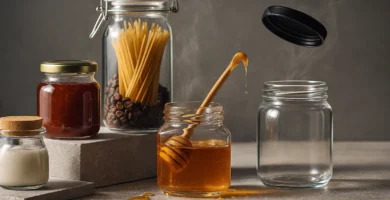 tarros de cristal con tapa