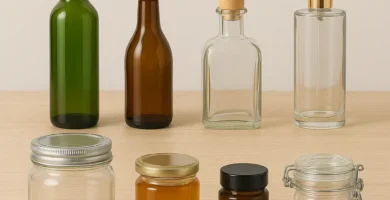 tipos de envases de vidrio