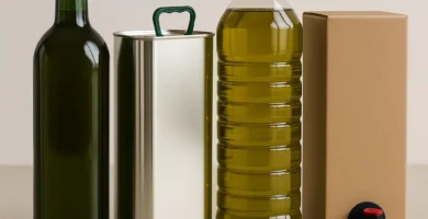 tipos de envases para aceite de oliva